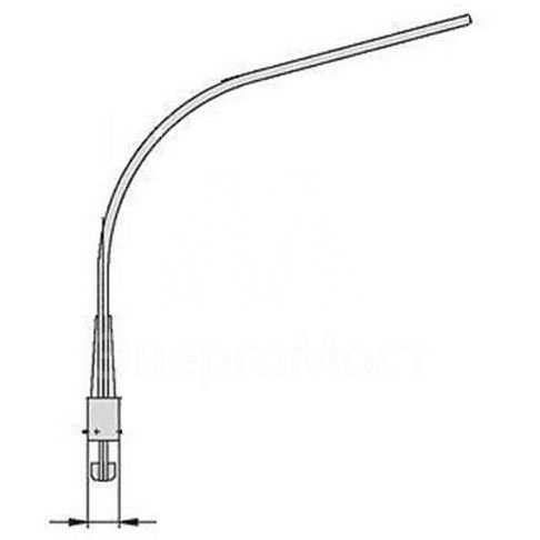 Кронштейн К1К-1.5-1.5-К110/48-0.048 гор. оцинк. Пересвет В00000148