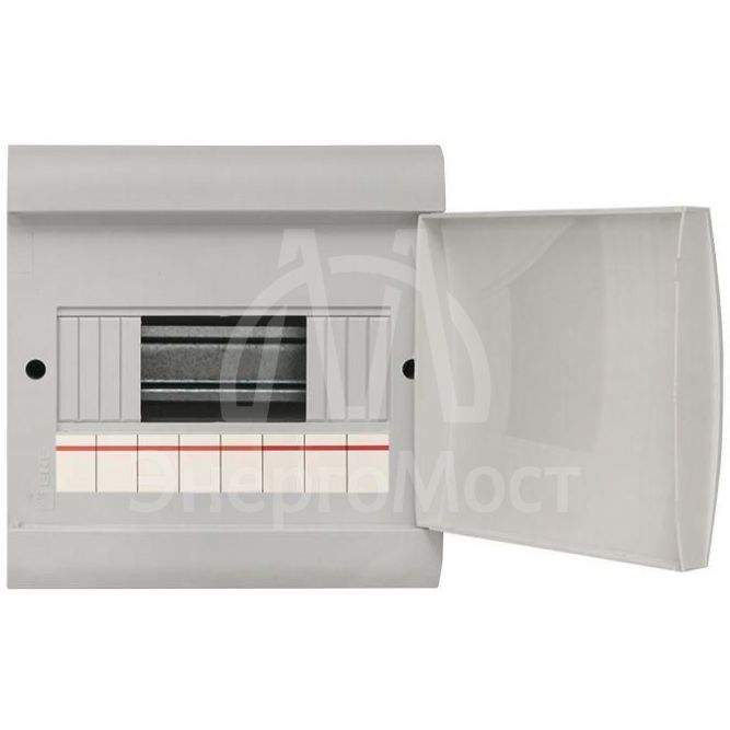 Щит ЩРН-П-8 &amp;quot;SlimBox&amp;quot; IP41 бел. дверца PROxima EKF sb-n-8w