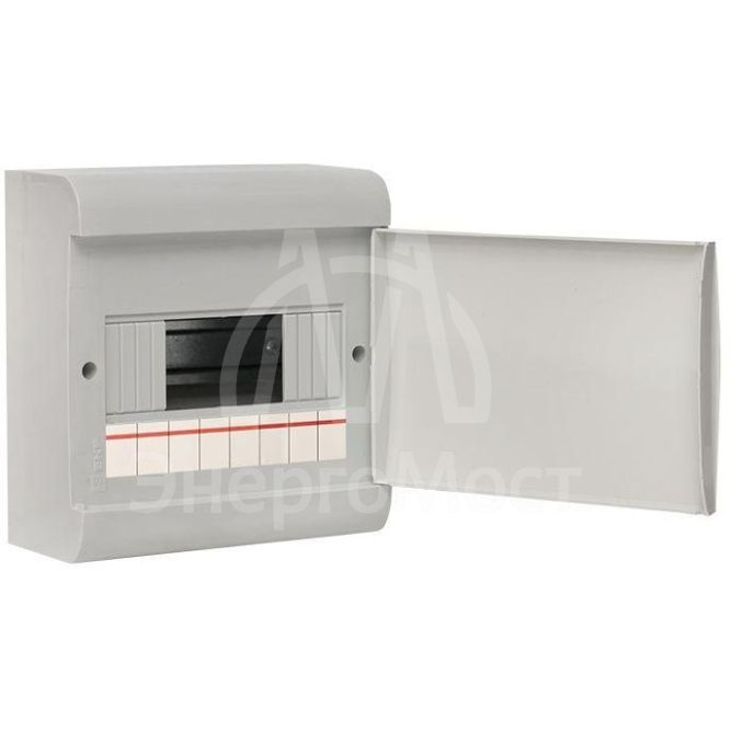 Щит ЩРН-П-8 &amp;quot;SlimBox&amp;quot; IP41 бел. дверца PROxima EKF sb-n-8w