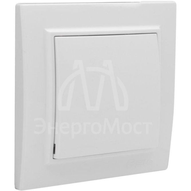 Выключатель проходной 1-кл. СП Минск 10А IP20 бел. Basic EKF ERV10-025-10