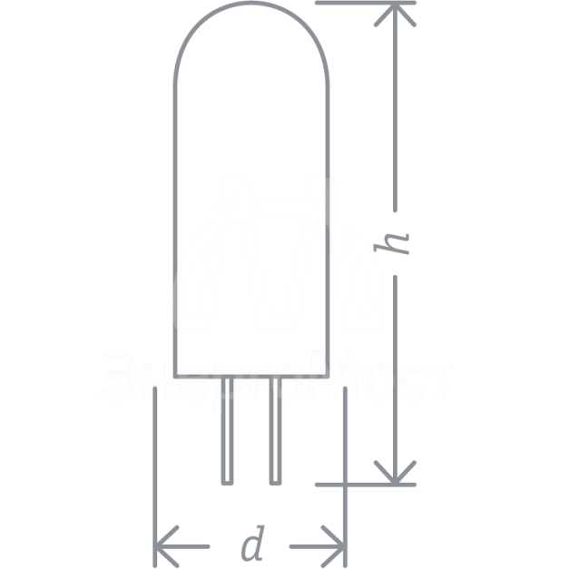 Лампа светодиодная 71 359 NLL-S-G4-2.5-230-4K 2.5Вт 4000К бел. G4 190лм 220-240В Navigator 71359