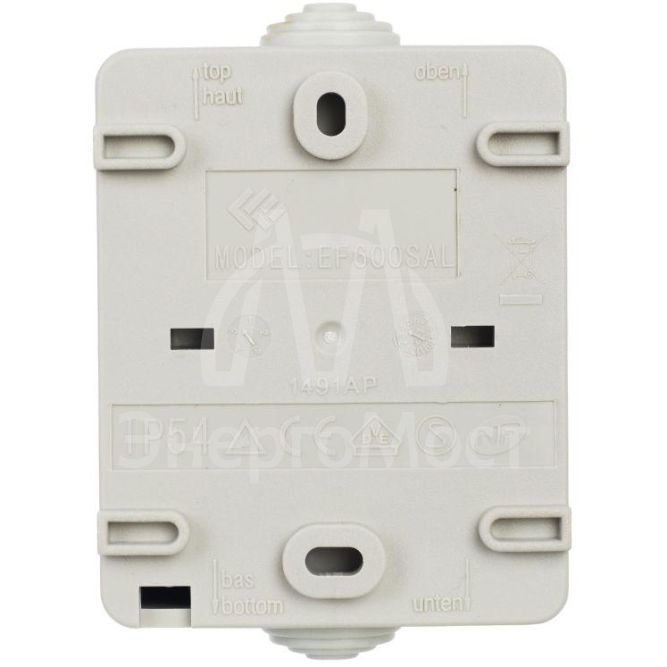 Выключатель 1-кл. ОП Форс 10А IP54 ВС20-1-1-ФСр с индикацией сер. IEK EVS11-K03-10-54-DC