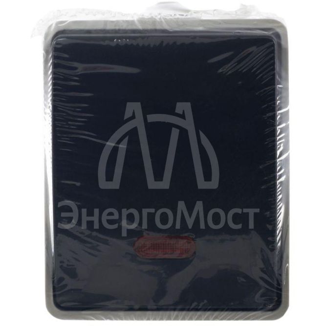 Выключатель 1-кл. ОП Форс 10А IP54 ВС20-1-1-ФСр с индикацией сер. IEK EVS11-K03-10-54-DC