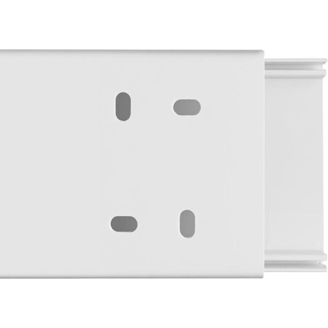 Кабель-канал 60х40 L2000 пластик бел. TOKOV ELECTRIC TKE-KK-60-40-2000-WH