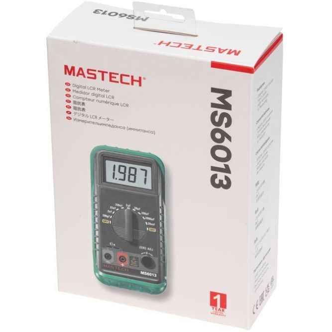 Измеритель емкости конденсаторов (C-метр) MS6013 Mastech 13-2079