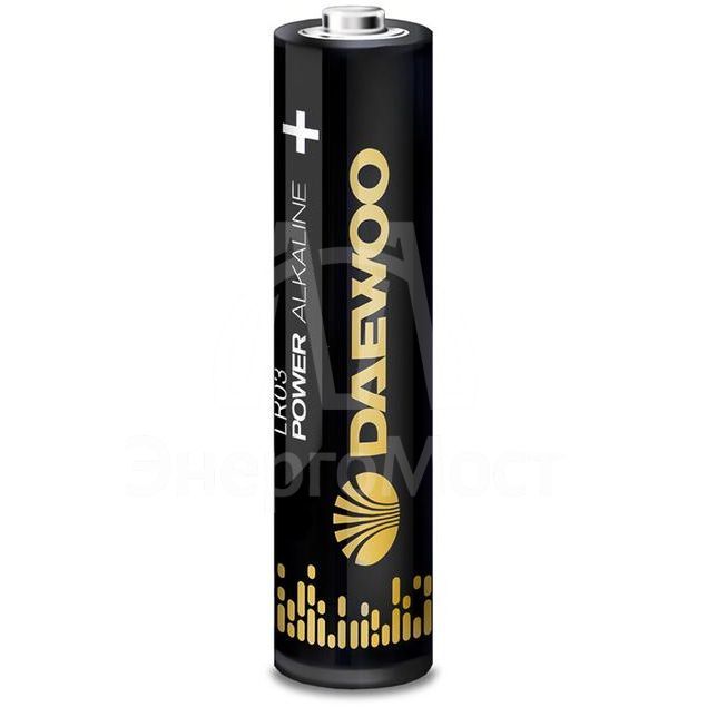 Элемент питания алкалиновый AAA/LR03 1.5В Power Alkaline Pack-24 (уп.24шт) DAEWOO 5042117