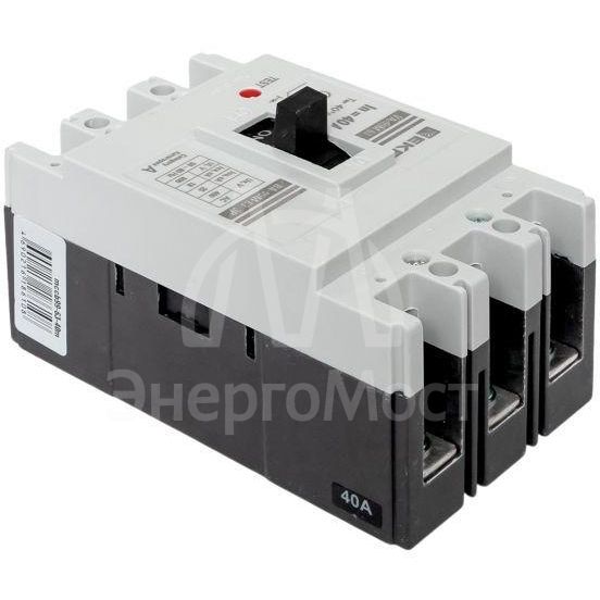 Выключатель автоматический 3п 63/40А 25кА ВА-99М PROxima EKF mccb99-63-40m