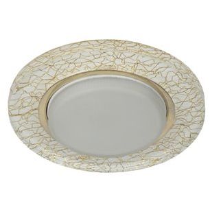 Светильник DK80 WH/GD 13Вт GX53 220В точечный бел./зол. 30/1320 ЭРА Б0019576