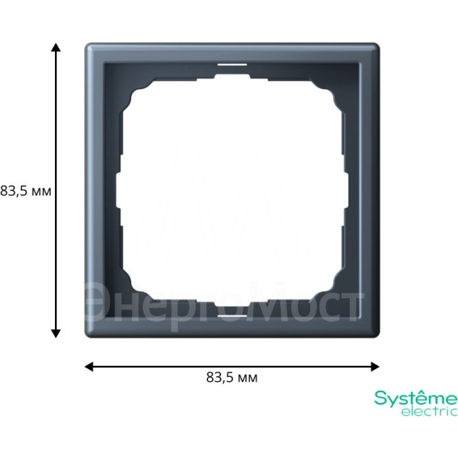 Рамка 1-м ArtGallery грифель SE GAL000701