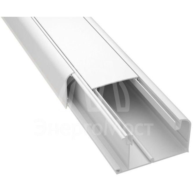 Кабель-канал 90х50 L2000 пластик с разделителем DKC 09500