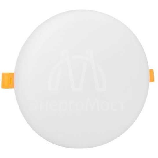 Светильник светодиодный ДВО 1108 24Вт 4000К IP20 круглый встраив. даунлайт безрамочный LUMA EKF DLL-1108-R-24-4000