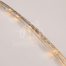 Шнур светодиодный Дюралайт фиксинг 2Вт 24LED/м теп. бел. 25м Neon-Night 121-327-14