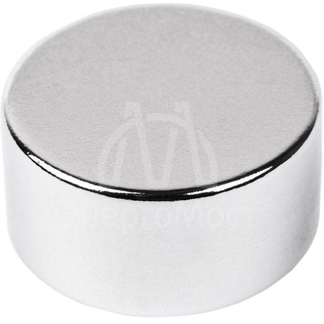 Магнит неодимовый диск 20х10мм сцепление 11.2кг (блист.) Rexant 72-3145