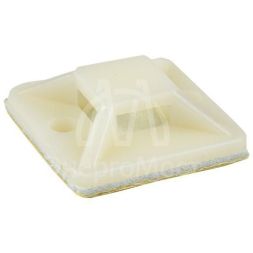 Площадка самоклеящаяся 25х25мм бел. (уп.100шт) EKF plc-25x25