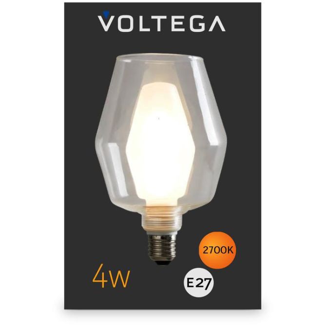 Лампа светодиодная филаментная Loft 271 G1254Вт 2700К E27 DIM Voltega 8547