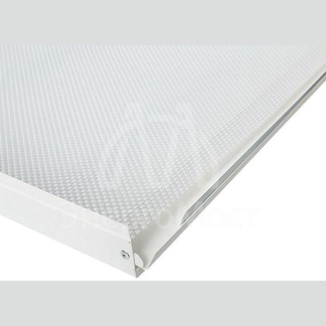 Светильник светодиодный ДВО-1002 36Вт 6500К IP40 595х595х40 призма панель EKF LPL-1002-Z-36-6500-40