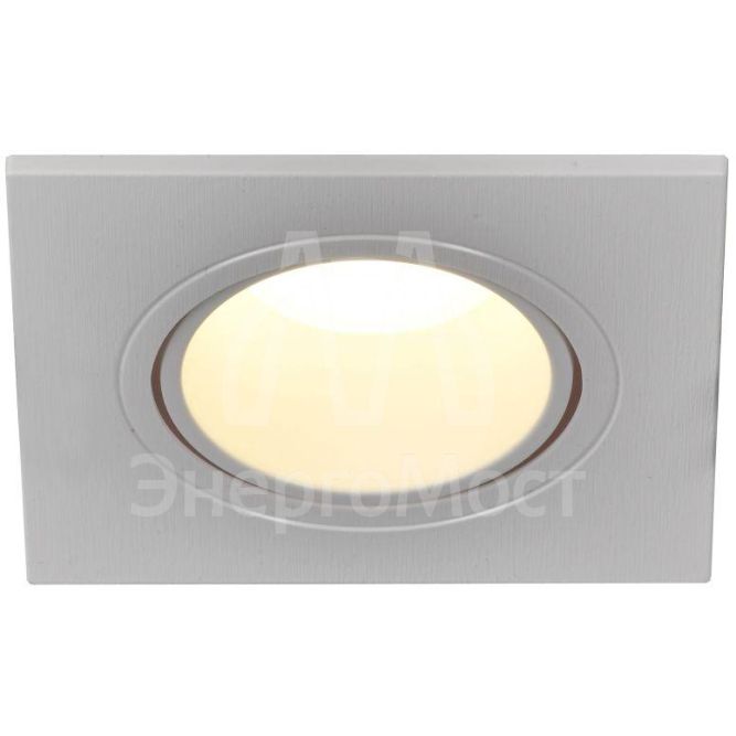 Светильник 4101 встраиваемый MR16 квадрат пласт. бел. IEK LT-UVB0-4101-GU05-1-K01