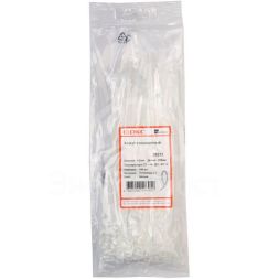 Хомут кабельный 4.8х200 полиамид бел. (уп.100шт) DKC 25215