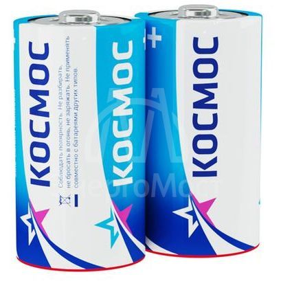 Элемент питания солевой S R14S (уп.2шт) Космос KOCR14
