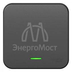 Переключатель проходной 1-кл. ОП Blanca 10А IP20 (сх. 6) 250В с подсветкой с изолир. пластиной антрацит SchE BLNVA106116