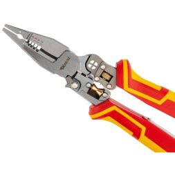 Плоскогубцы многофункциональные диэлектрические PRO 210мм с тестером Kranz KR-12-4656-3