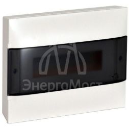 Щиток пластиковый навесной Practibox S 1х12 дым. дверь Leg 135611