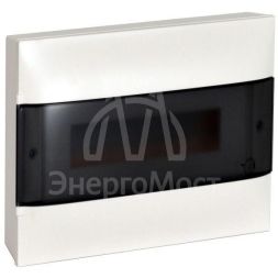 Щиток пластиковый навесной Practibox S 1х12 дым. дверь Leg 135611