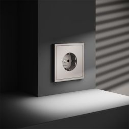 Розетка 1-м СП S70 16А с заземл. механизм кашемир Voltum VLS040103