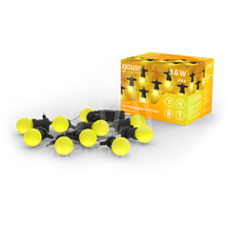 Гирлянда светодиодная Holiday Белт Лайт 7.7м 10 желт. несменных ламп IP44 GAUSS HL065