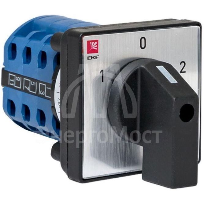 Переключатель кулачковый ПК-1-64 10А для вольтметра EKF pk-1-64-10