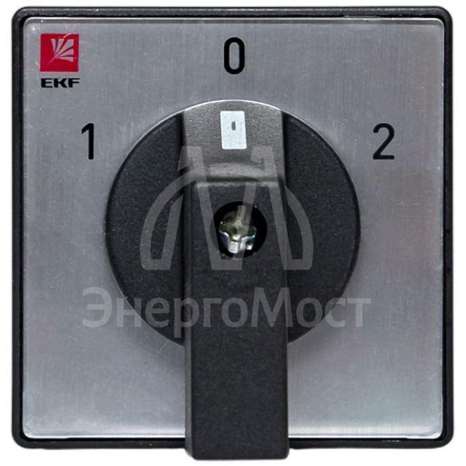 Переключатель кулачковый ПК-1-64 10А для вольтметра EKF pk-1-64-10