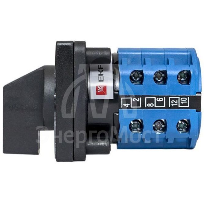 Переключатель кулачковый ПК-1-64 10А для вольтметра EKF pk-1-64-10