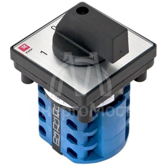 Переключатель кулачковый ПК-1-64 10А для вольтметра EKF pk-1-64-10