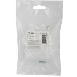 Переходник E27-S вилка-E27 с выкл. бел. ЭРА Б0027981