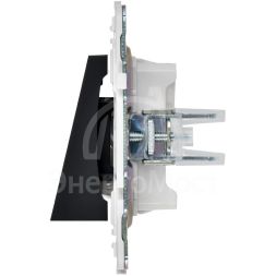 Вывод кабеля SKANDY SK-O01Bl черн. IEK SK-VK10-0-K02