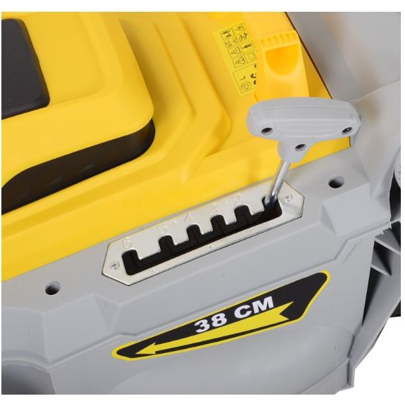 Газонокосилка электрическая Huter ELM-380T Grey