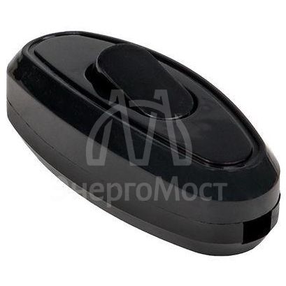 Переключатель на шнур черн. 6А 250В EKF APB6-30