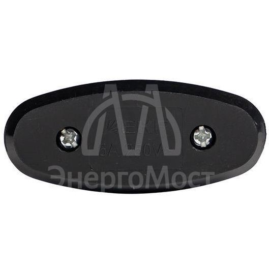 Переключатель на шнур черн. 6А 250В EKF APB6-30