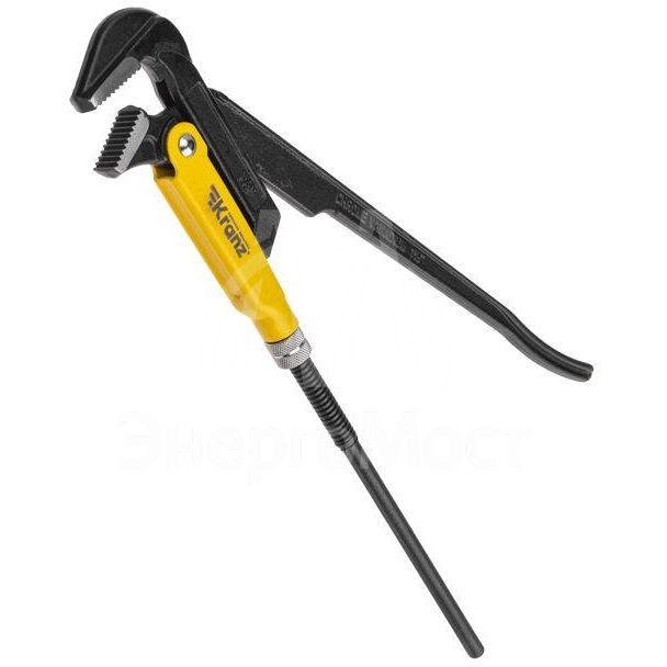 Ключ трубный рычажный №2 400мм литой Kranz KR-12-5903