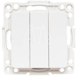 Механизм выключателя 3-кл. Стокгольм 10А бел. PROxima EKF EYV10-024-10