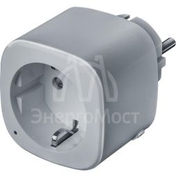 Адаптер-переходник с управлением по Wi-Fi &amp;quot;Умная розетка&amp;quot; NSH-ST-01-WiFi 16А бел. Smart Home Navigator 14555