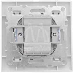 Выключатель 1-кл. СП Минск 10А IP20 с индикатором бел. Basic EKF ERV10-121-10