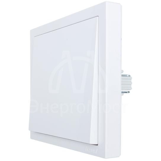 Выключатель 1-кл. СП ZIMA IP20 10А безвинт. зажим бел. LEZARD 704-0288-100QC