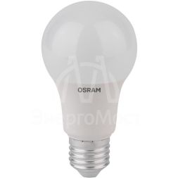Лампа светодиодная LED STAR CLASSIC A 75 8.5W/827 8.5Вт грушевидная 2700К тепл. бел. E27 806лм 220-240В матов. пласт. OSRAM 4052899971554