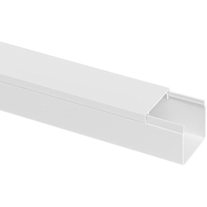 Кабель-канал 25х25 L2000 пластик бел. TOKOV ELECTRIC TKE-KK-25-25-2000-WH