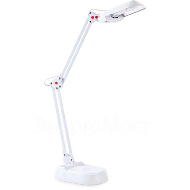 Светильник KD-017A настол. база + струбцина 230В 11Вт КЛЛ 2G7 бел. Camelion 3277