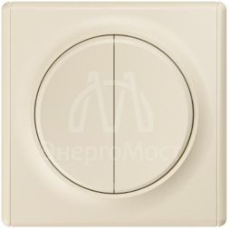 Выключатель 2-кл. СП Florence 10А IP20 механизм беж. 1E31501301 OneKeyElectro 2172799