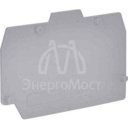 Изолятор торцевой HMT.6PTGR 6кв.мм сер. DKC ZHM321GR