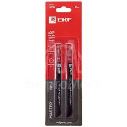 Пилка для электролобзика T111C (грубый рез по дереву)(HCS) (уп.2шт) Master EKF pl-t111c-2