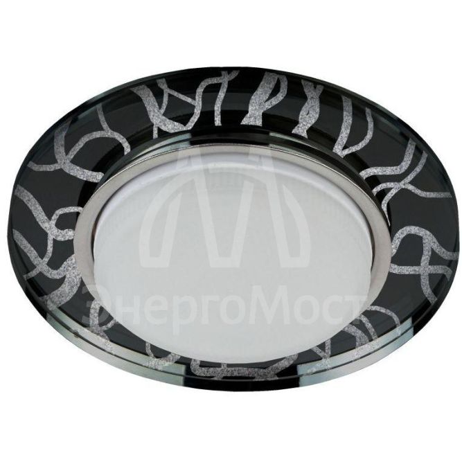 Светильник DK80 WH/BK 13Вт GX53 220В точечный бел./черн. 30/1320 ЭРА Б0019575